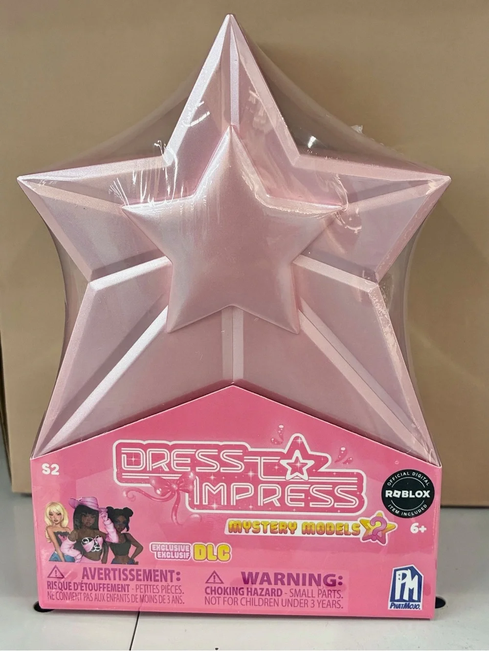 💖$15 💖NEW Dress To Impress Model Doll w/ UNUSED DLC Code Mystery Package Age 6+